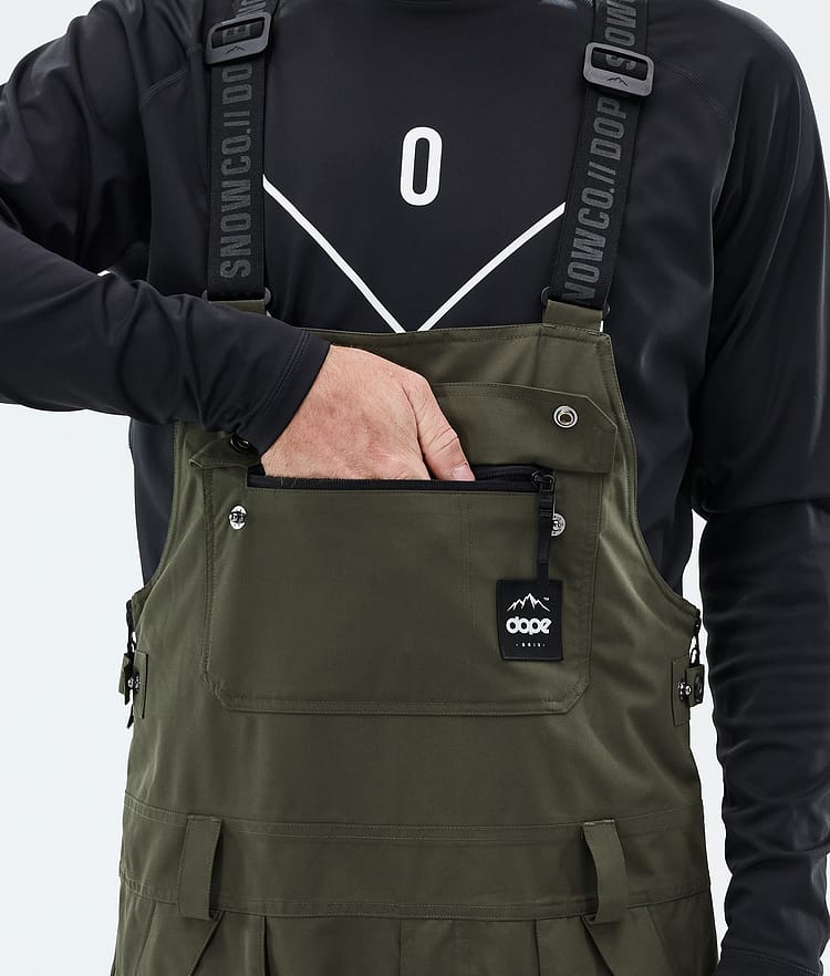 Dope Notorious B.I.B Snowboardhose Herren Olive Green Renewed, Image 6 of 7