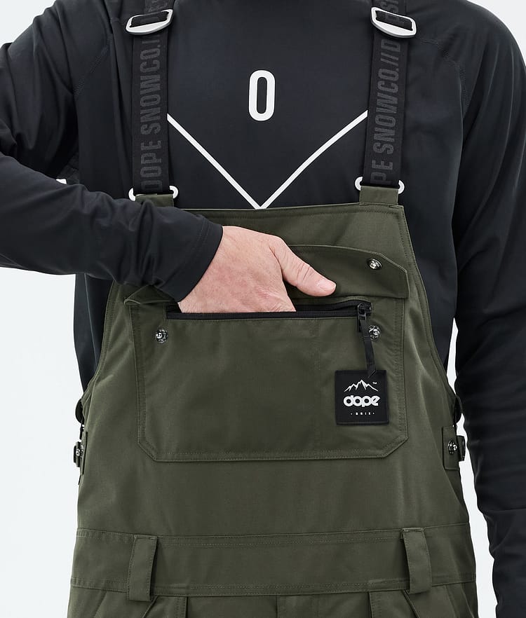 Dope Notorious B.I.B Snowboardhose Herren Olive Green Renewed, Bild 6 von 7