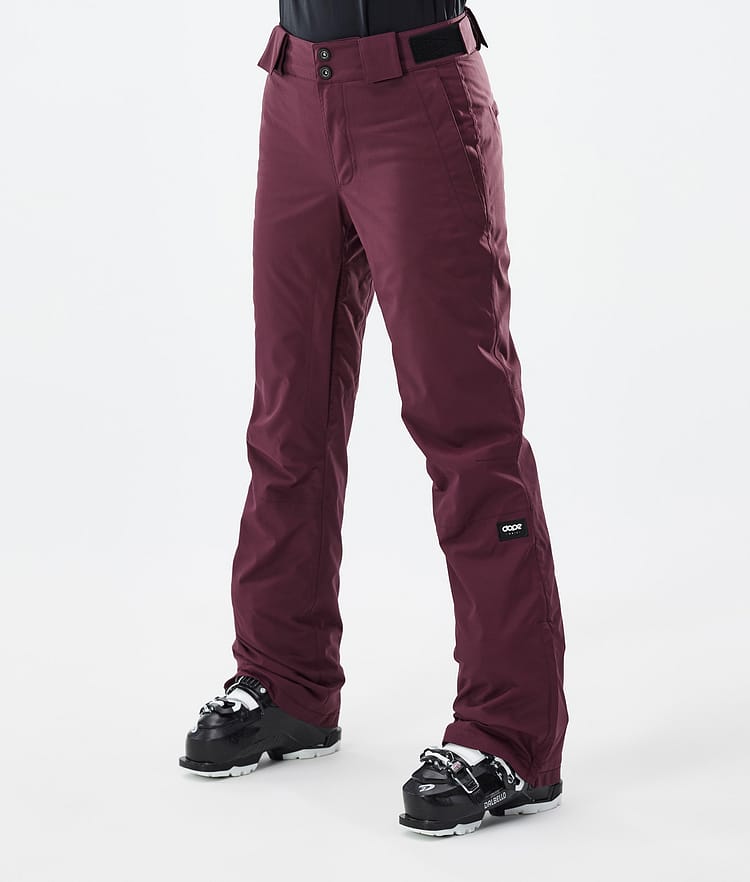 Dope Con W Skihose Damen Burgundy, Bild 1 von 6