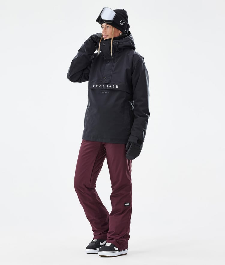 Dope Con W Snowboardhose Damen Burgundy Renewed, Bild 2 von 6