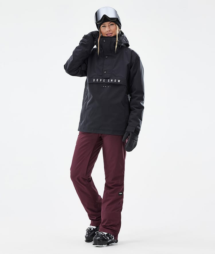 Dope Con W Skihose Damen Burgundy