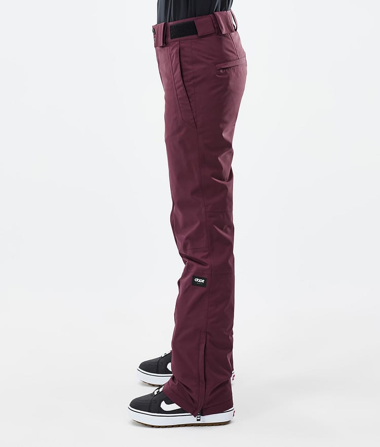 Dope Con W Snowboardhose Damen Burgundy Renewed, Bild 3 von 6
