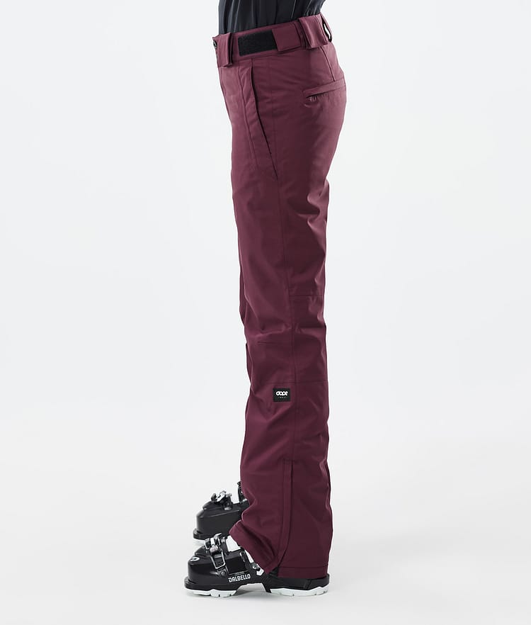 Dope Con W Skihose Damen Burgundy