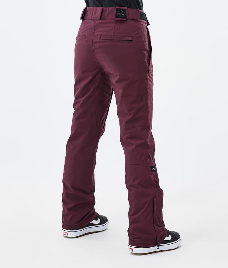 Dope Con W Snowboardhose Damen Burgundy Renewed, Bild 4 von 6
