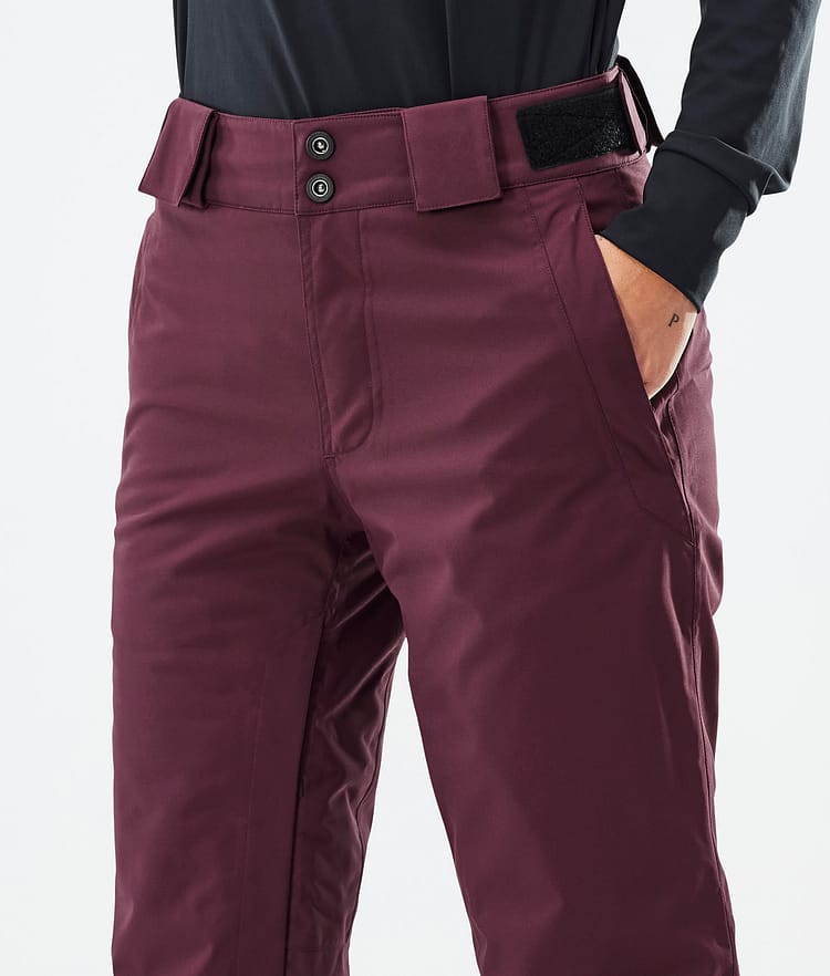 Dope Con W Skihose Damen Burgundy