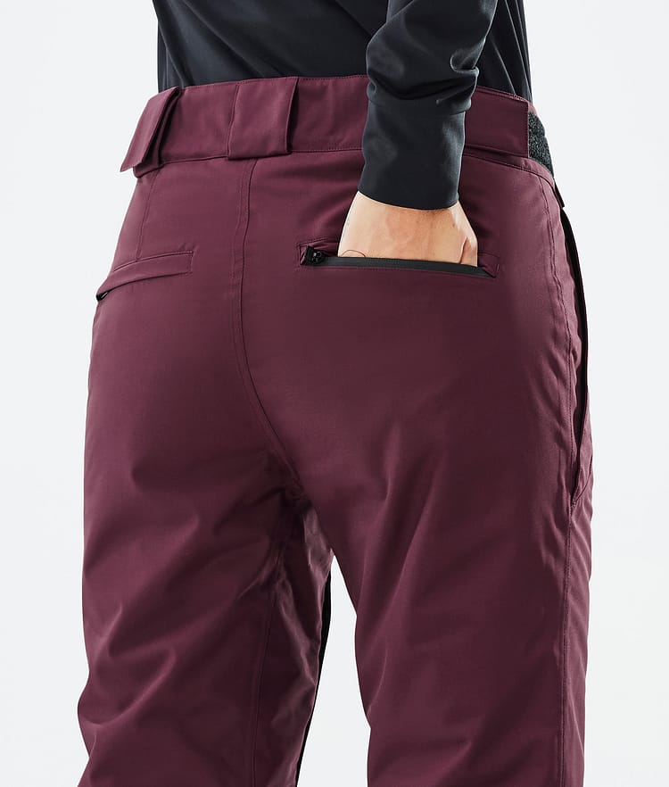Dope Con W Skihose Damen Burgundy, Bild 6 von 6