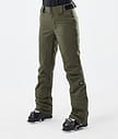 Dope Con W Skihose Damen Olive Green