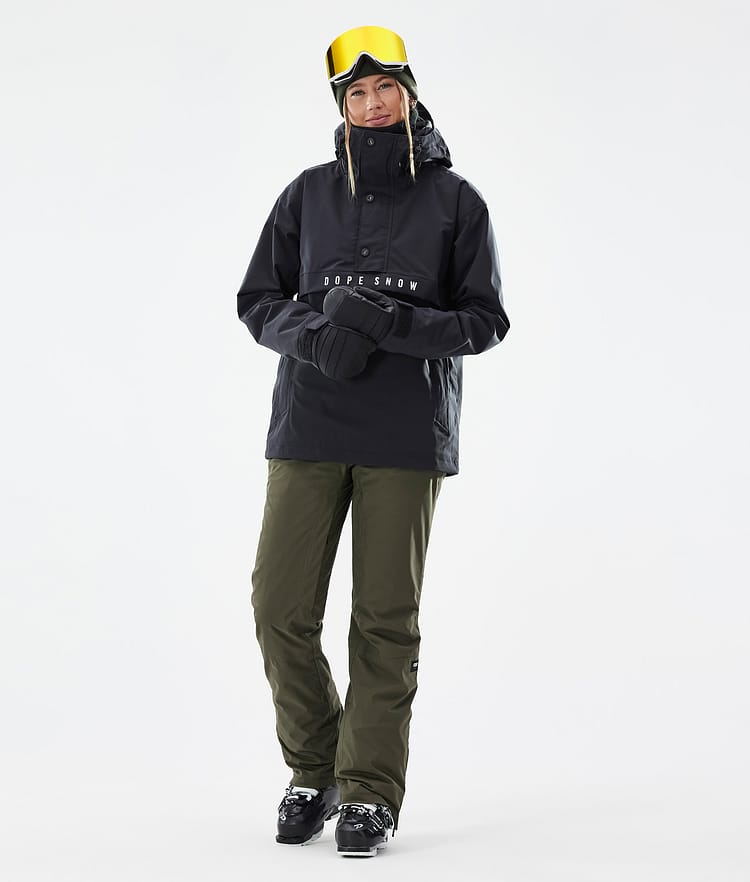 Dope Con W Skihose Damen Olive Green