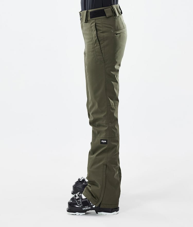 Dope Con W Skihose Damen Olive Green