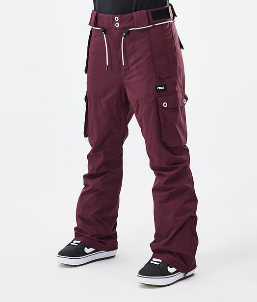 Dope Iconic W Snowboardhose Damen Burgundy