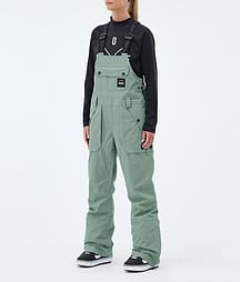 Dope Notorious B.I.B W Snowboardhose Damen Faded Green
