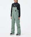 Dope Notorious B.I.B W Snowboardhose Damen Faded Green