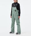Dope Notorious B.I.B W Snowboardhose Damen Faded Green