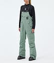 Dope Notorious B.I.B W Skihose Damen Faded Green