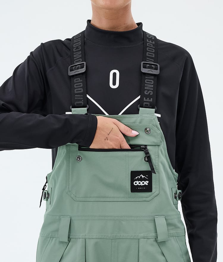 Dope Notorious B.I.B W Skihose Damen Faded Green, Image 6 of 7