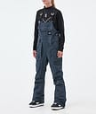 Dope Notorious B.I.B W Snowboardhose Damen Metal Blue