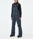 Dope Notorious B.I.B W Skihose Damen Metal Blue