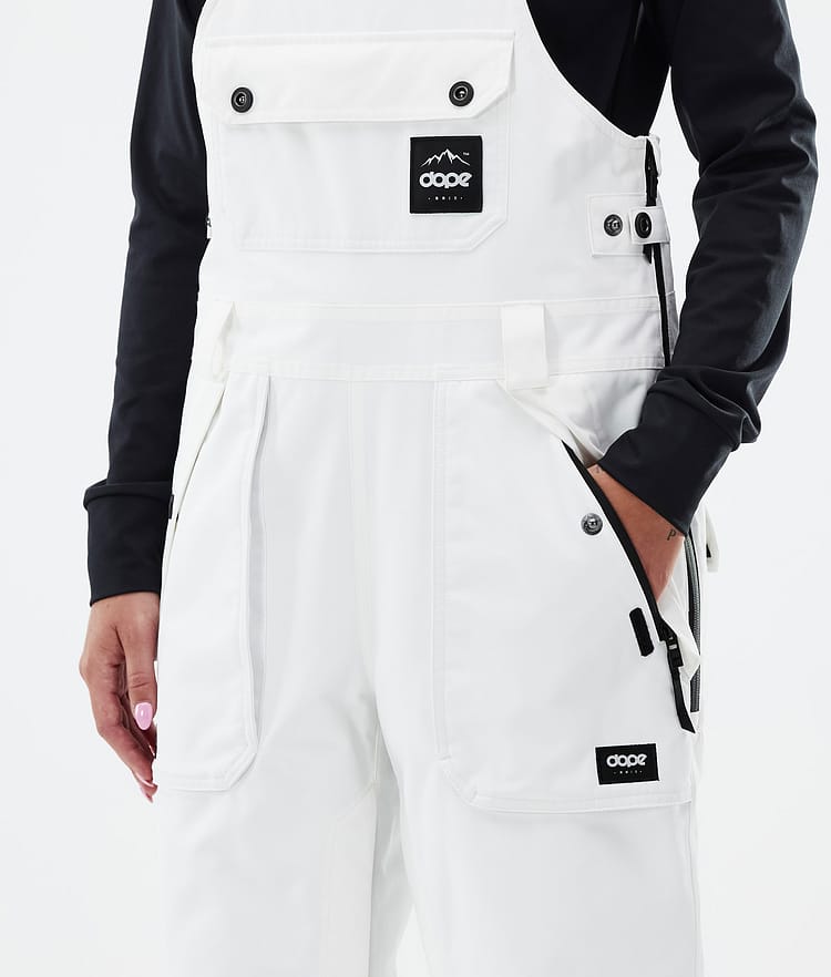 Dope Notorious B.I.B W Skihose Damen Old White