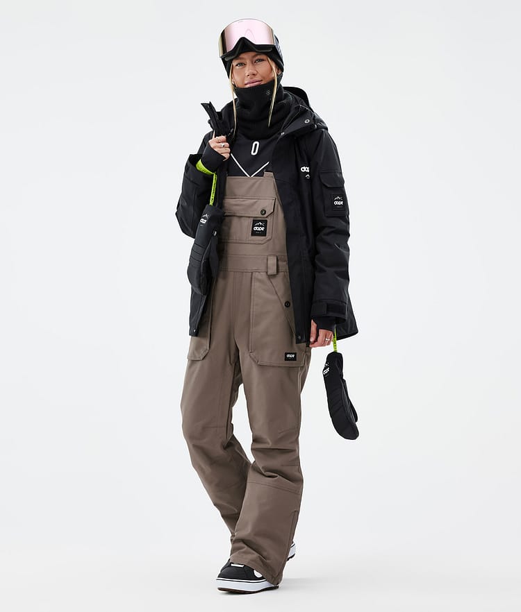 Dope Notorious B.I.B W Snowboardhose Damen Walnut