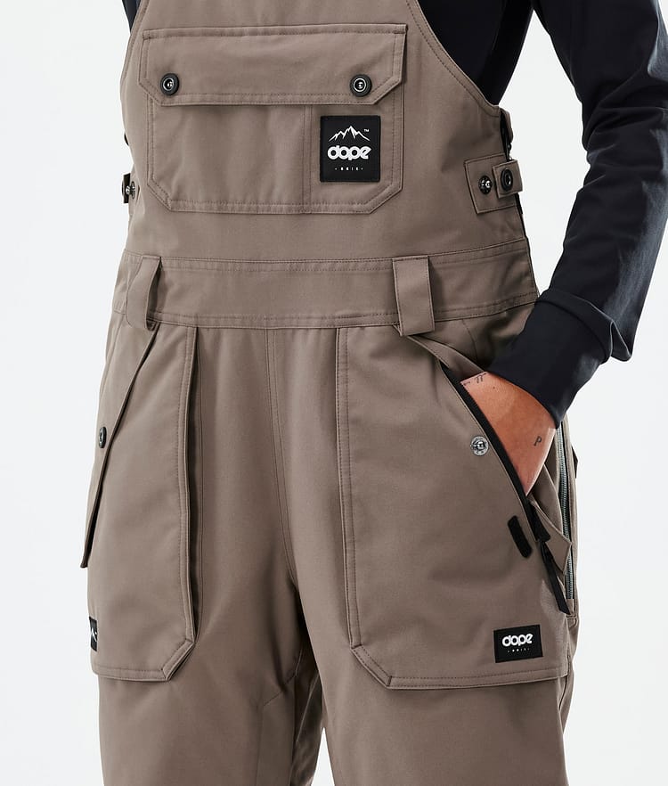 Dope Notorious B.I.B W Snowboardhose Damen Walnut