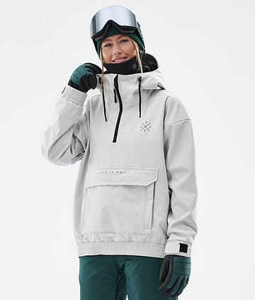 Dope Cyclone W Snowboardjacke Damen Light Grey Renewed