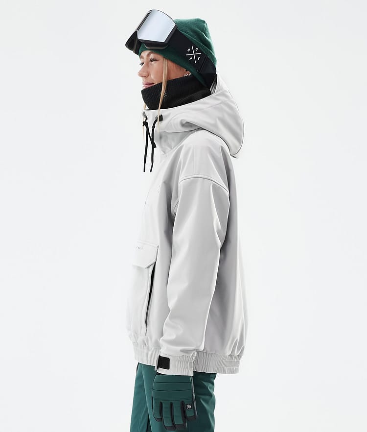 Dope Cyclone W Snowboardjacke Damen Light Grey