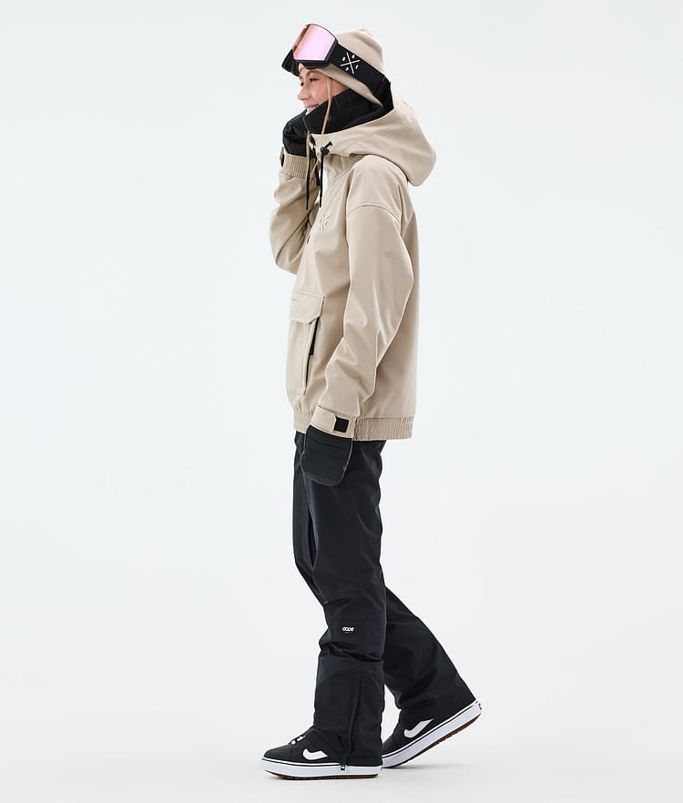 Dope Cyclone W Snowboardjacke Damen Sand, Bild 4 von 9