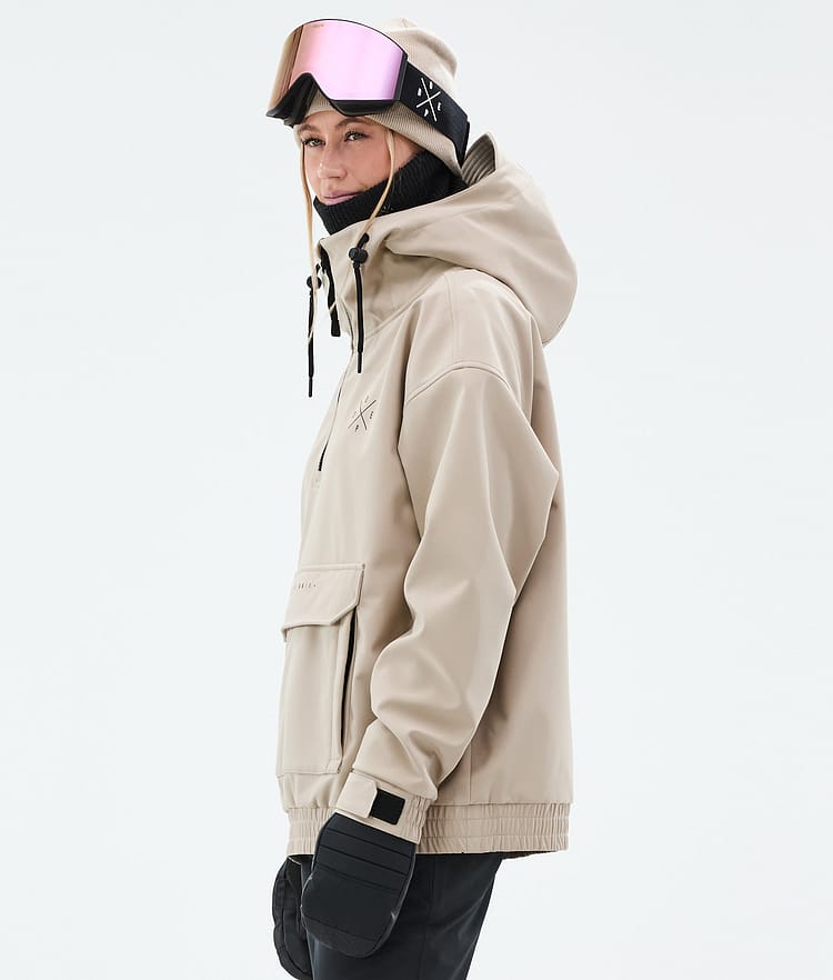 Dope Cyclone W Skijacke Damen Sand, Bild 5 von 8