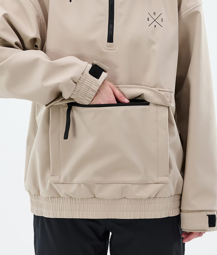 Dope Cyclone W Skijacke Damen Sand, Bild 8 von 8