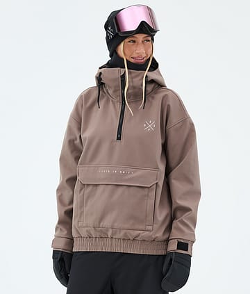 Dope Cyclone W Skijacke Walnut