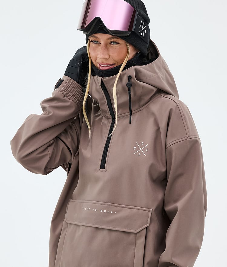 Dope Cyclone W Skijacke Damen Walnut, Image 4 of 8
