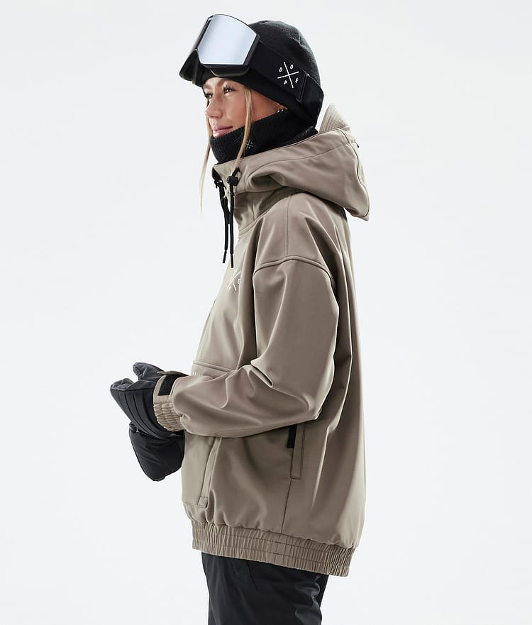 Dope Cyclone W Snowboardjacke Damen Walnut