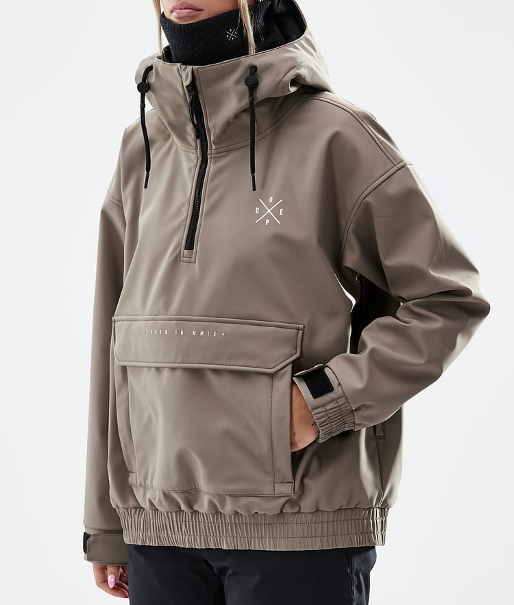 Dope Cyclone W Snowboardjacke Damen Walnut