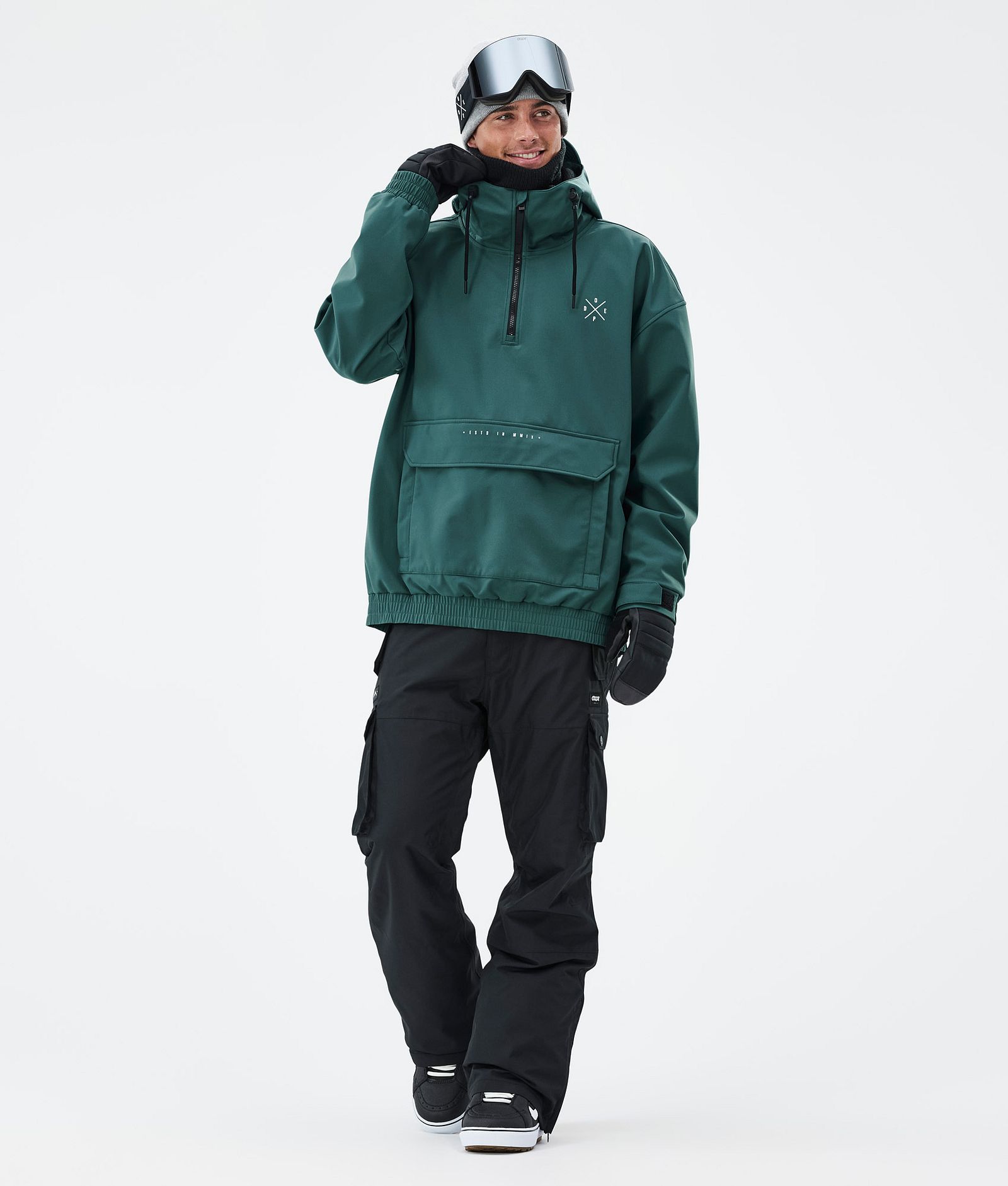 Dope Cyclone Snowboardjacke Herren Bottle Green, Bild 3 von 9