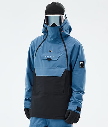Montec Doom Snowboardjacke Blue Steel/Black