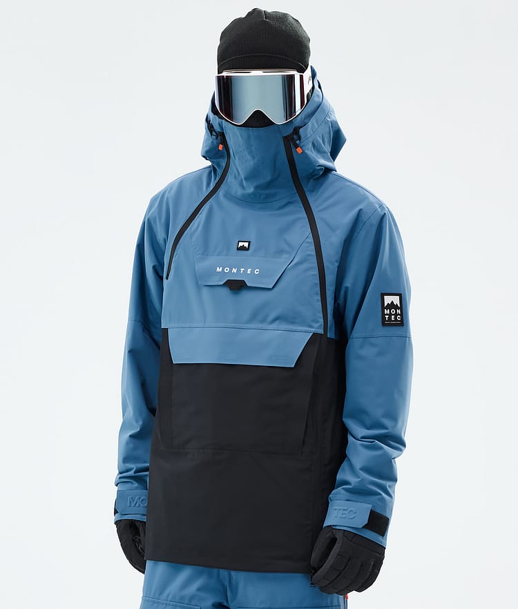 Montec Doom Snowboardjacke Herren Blue Steel/Black Renewed, Bild 1 von 11