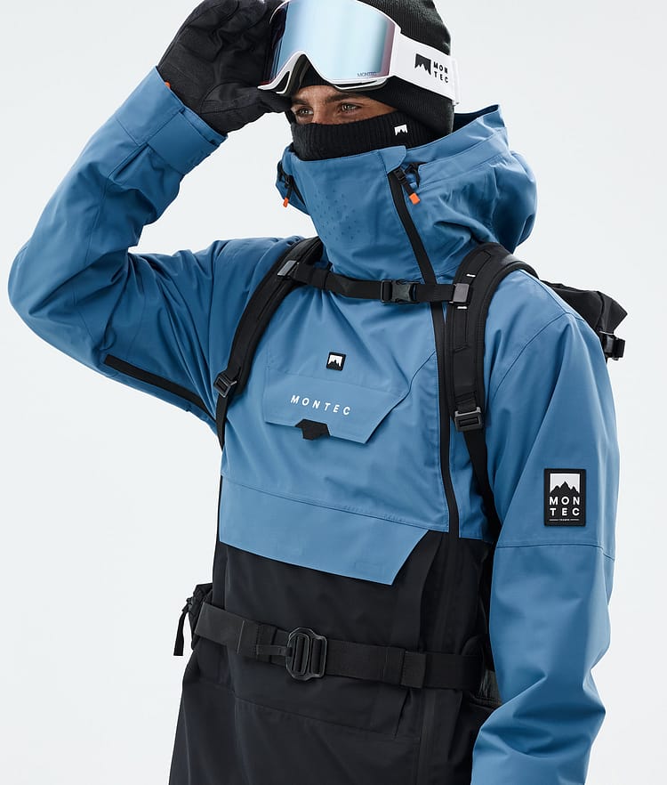Montec Doom Snowboardjacke Herren Blue Steel/Black Renewed, Bild 2 von 11