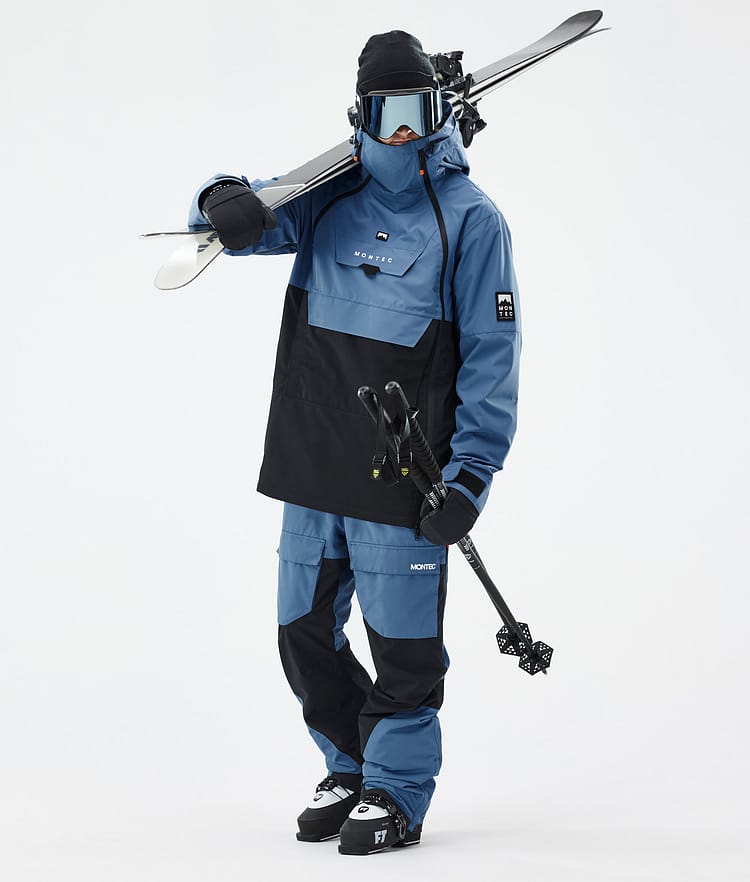 Montec Doom Skijacke Herren Blue Steel/Black