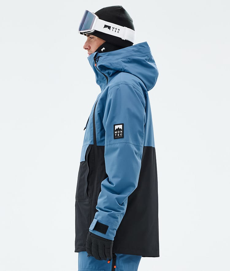 Montec Doom Snowboardjacke Herren Blue Steel/Black Renewed, Bild 6 von 11