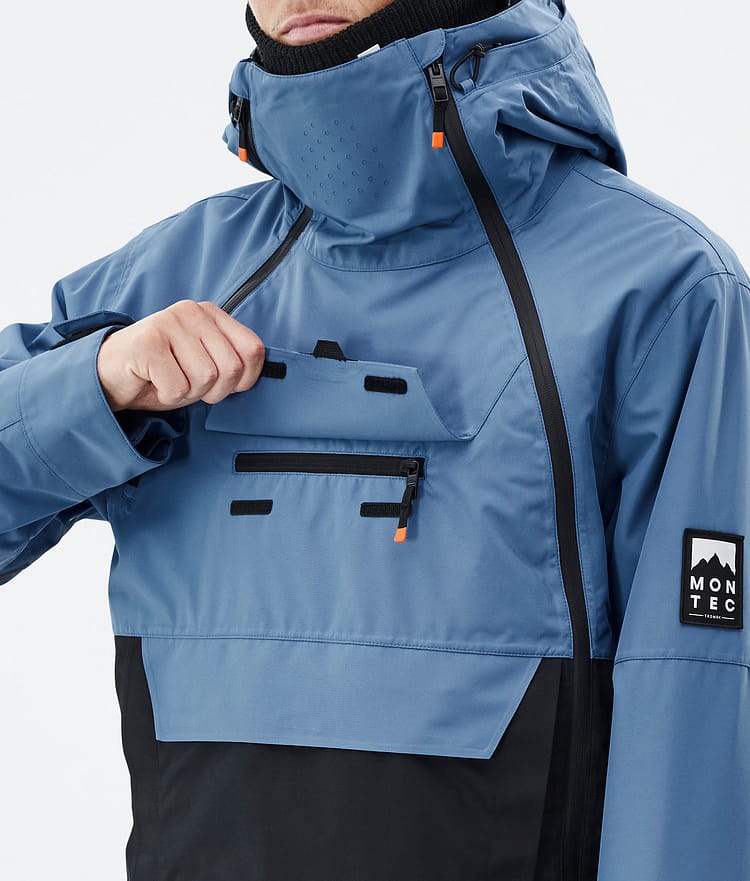 Montec Doom Skijacke Herren Blue Steel/Black