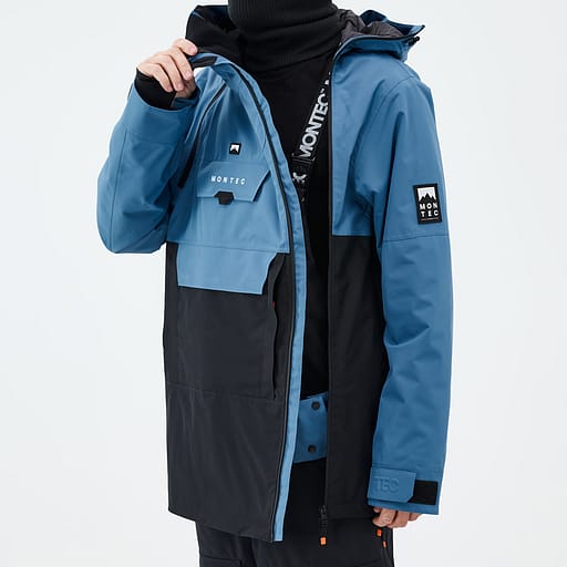 Asymmetrischer Frontreißverschluss mit innenliegender Schutzleiste Hauptdetailproduktbild,