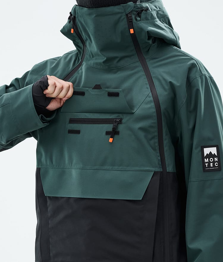 Montec Doom Snowboardjacke Herren Dark Atlantic/Black, Bild 10 von 11