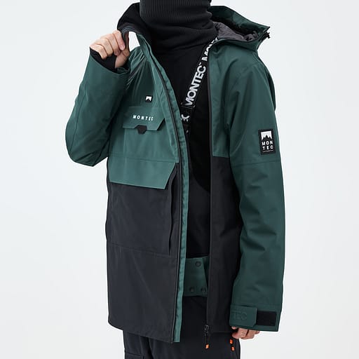 Asymmetrischer Frontreißverschluss mit innenliegender Schutzleiste Hauptdetailproduktbild,