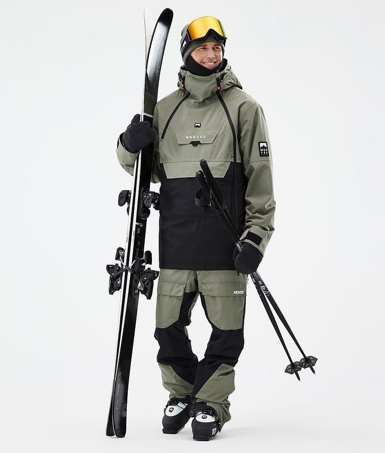 Montec Doom Skijacke Herren Greenish/Black