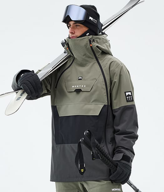 Montec Doom Skijacke Herren Greenish/Black/Phantom