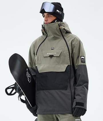 Montec Doom Snowboardjacke Greenish/Black/Phantom
