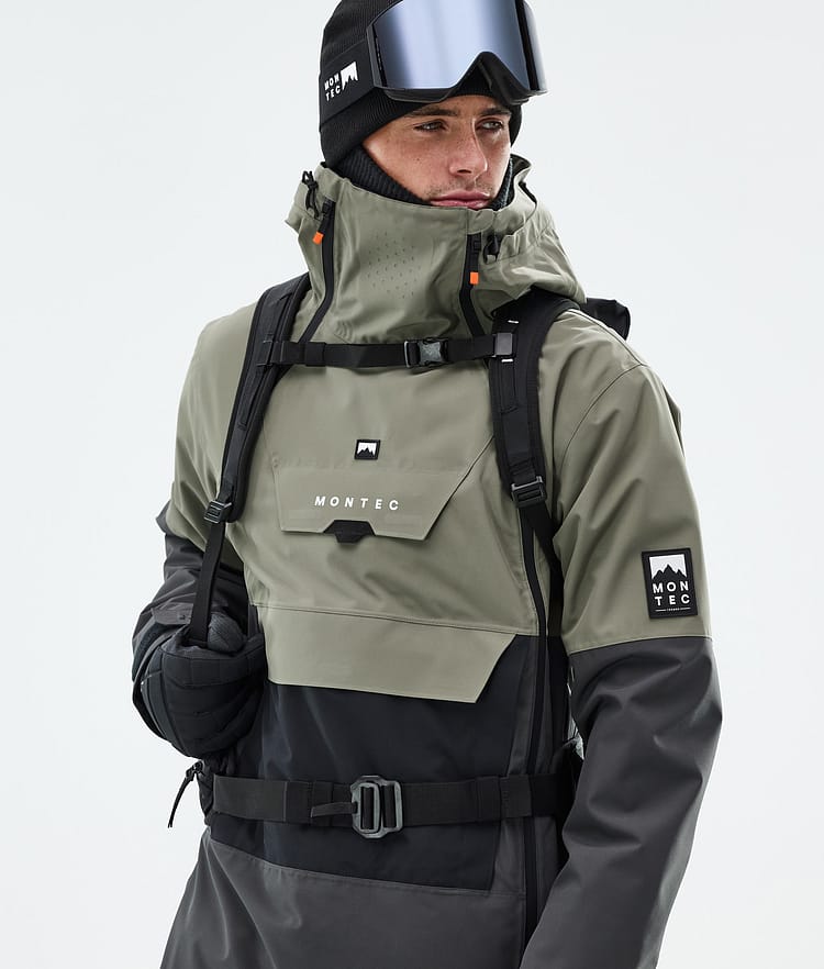 Montec Doom Snowboardjacke Herren Greenish/Black/Phantom, Bild 2 von 11