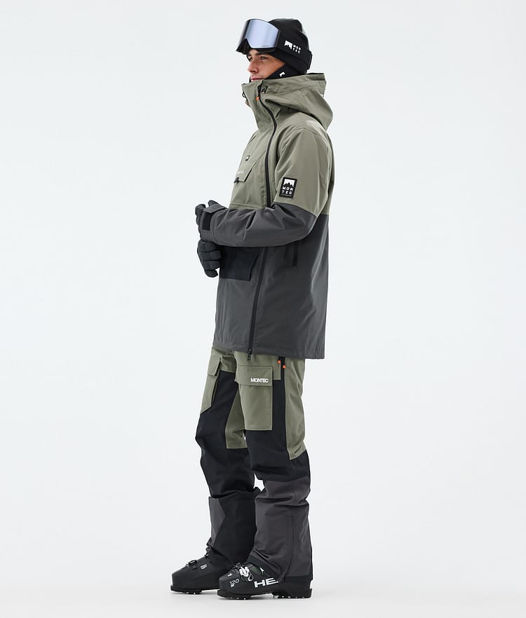 Montec Doom Skijacke Herren Greenish/Black/Phantom, Bild 4 von 11