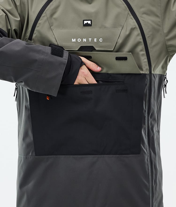 Montec Doom Skijacke Herren Greenish/Black/Phantom, Bild 9 von 11