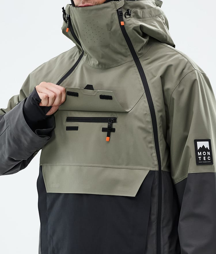 Montec Doom Skijacke Herren Greenish/Black/Phantom, Bild 10 von 11